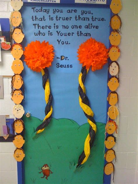 March/Dr. Seuss Door! | Seuss classroom, Dr seuss classroom, Dr seuss classroom door