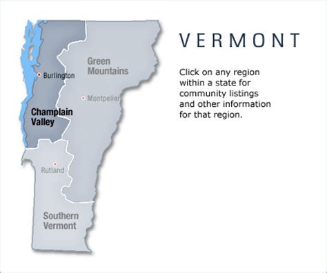 Champlain Valley - Vermont, Champlain Valley - VT All Active Retirement Communities and Homes