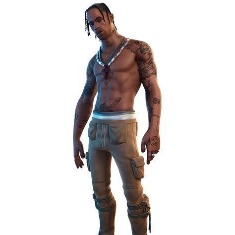 Fortnite Travis Scott Skin - PNG, Styles, Pictures