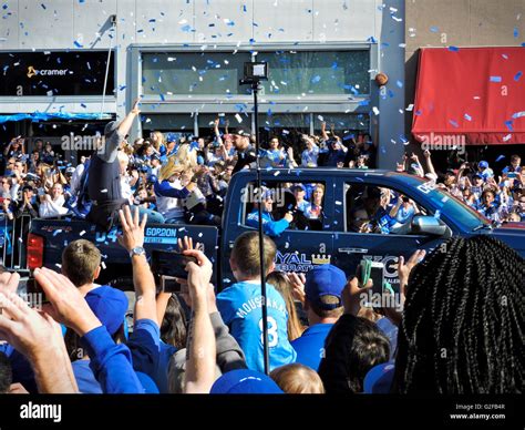 Kansas City Royals World Series Victory Parade 2015 Stock Photo - Alamy