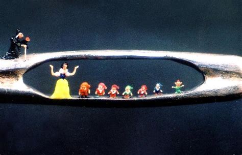 Artist Willard Wigan creates micro-sculptures that fit in the eye of a ...