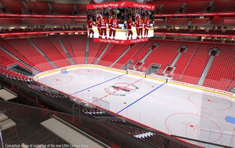 Inside look at Red Wings new Little Caesar’s Arena - Sports Illustrated