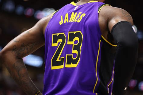 Why Does LeBron James Wear the Number 23 for Los Angeles Lakers ...