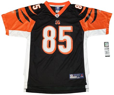 Youth sized NFL Black Cincinnati Bengals OchoCinco #85 Throwback ...