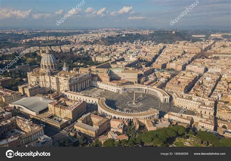 Aerial view of Vatican city Stock Photo by ©a_medvedkov 180848558