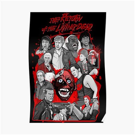 "return of the living dead" Poster for Sale by gjnilespop | Redbubble