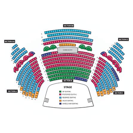 House Of Blues Myrtle Beach Seating Chart