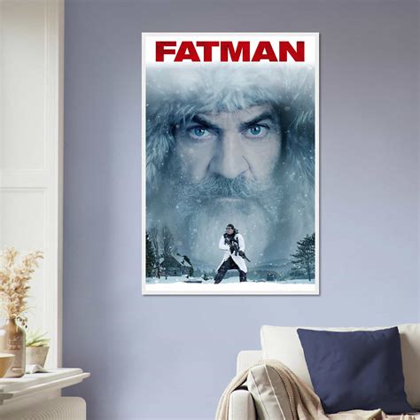 Fatman Movie Poster, Fatman (2020) Classic Vintage Movie Poster ...