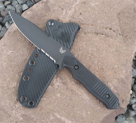 Custom Kydex sheath for a Benchmade Nimravus 140/141