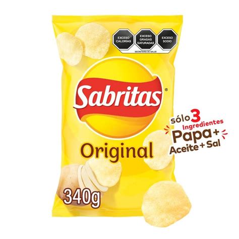 Papas Sabritas original 340 g | Walmart