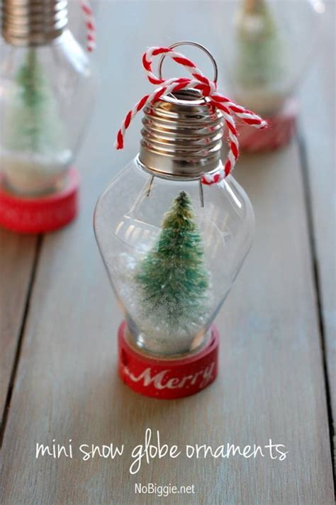 Creative Ideas - DIY Light Bulb Christmas Ornaments