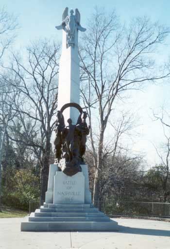 Battle of Nashville Peace Monument, Nashville - Captain E. D. Baxter ...