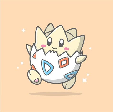 Togepi, Pokemon | Cute pokemon, Cute pokemon wallpaper, Pokemon drawings