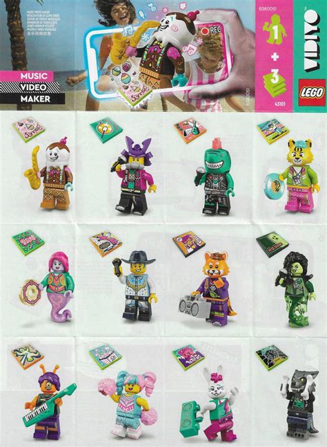 Review: LEGO Vidiyo Bandmates Series 1 Minifigures - Jay's Brick Blog