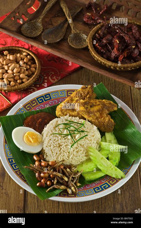 Nasi lemak singapore hi-res stock photography and images - Alamy