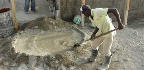 Mixing Concrete – Hand & Machine mixing of concrete materials