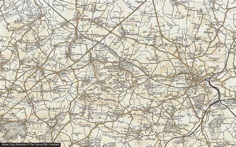 Historic Ordnance Survey Map of Montacute, 1899