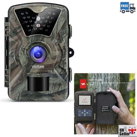 12MP Night Vision Wildlife Cam 1080P Trail Game Motion Activated Infrared IP66 | Camera bag ...