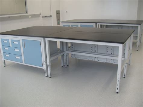 RDM - Laboratory Table with Suspended Cabinets A-109P-LAB-CAB (Flat Top ...