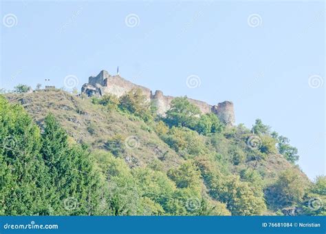 Poenari Castle, Known As Poenari Citadel, Ruined Castle in Romania ...