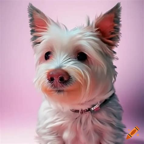 Westie-pig hybrid image on Craiyon