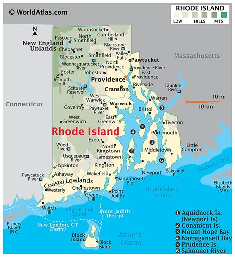 Physical Map Of Rhode Island State Usa Ezilon Maps - vrogue.co