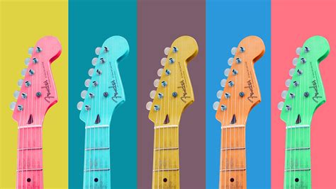 Colorful Guitars Color Combinations Edited 2020 | Feel free … | Flickr
