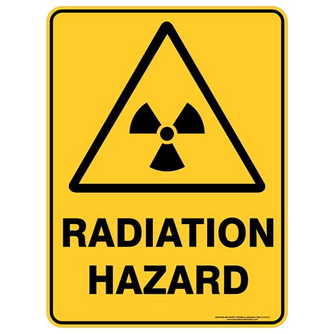 Radiation Hazard | Buy Now | Discount Safety Signs Australia