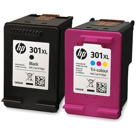 Original HP 301XL Black & Colour Ink Cartridge Multipack