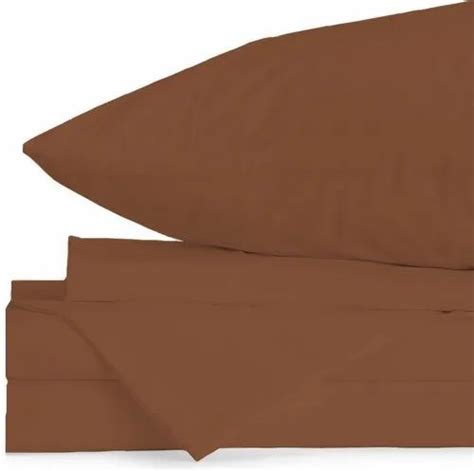 Chocolate Brown Bed Sheet at Rs 1199/piece | चादर in Indore | ID ...