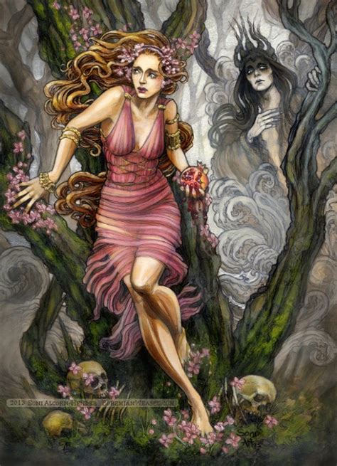 Persephone, Queen of the Underworld, Caretaker of the Dead – White Rose ...