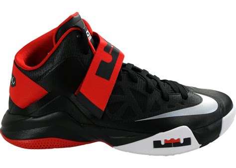 Nike LeBron Zoom Soldier 6 Black Red White Uomo - 525015-001 - IT