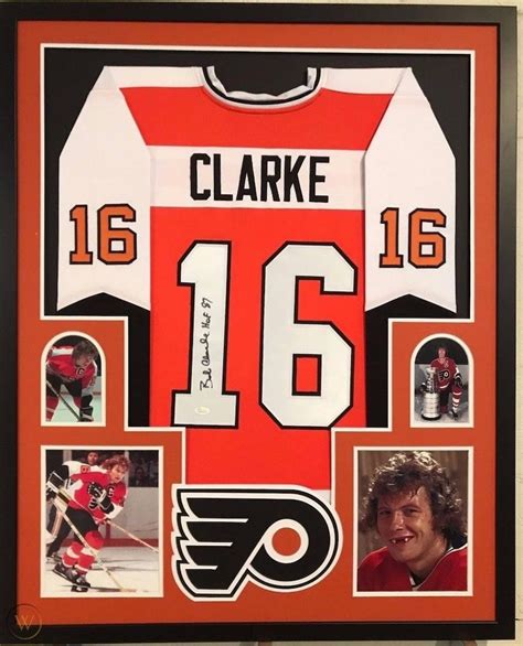 Bobby Clarke Signed Autographed Framed Philadelphia Flyers | Etsy