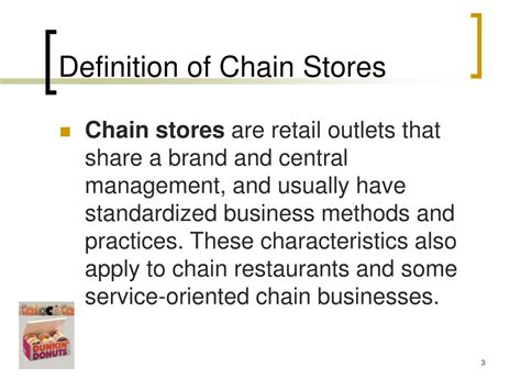 PPT - Chain Stores PowerPoint Presentation, free download - ID:993883