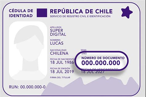 Cédula de identidad chilena: ¿Qué es y para sirve? - Nombre RUT y Firma