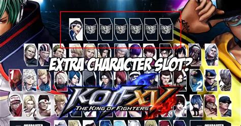 The updated King of Fighters 15 character select screen has fans ...