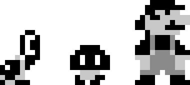 Super Mario Land Pixel Art Grid - Pixel Art Grid Gallery