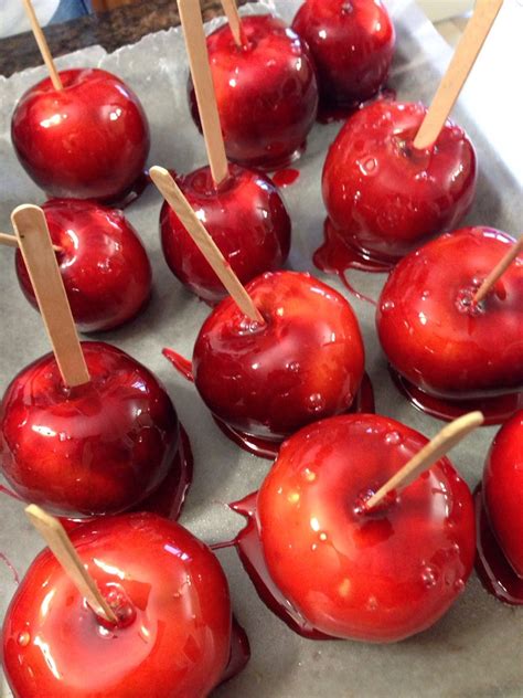 Halloween Candy Apple Tradition