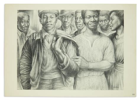 Six Drawings with--another Charles White portfolio by Charles White on artnet