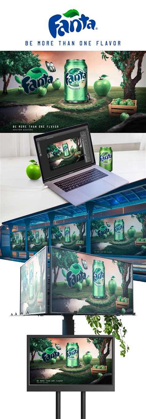 Fanta Green Apple Ads :: Behance