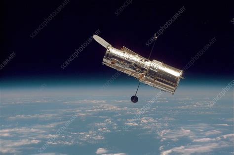 Hubble space telescope in orbit - Stock Image - C003/8769 - Science ...