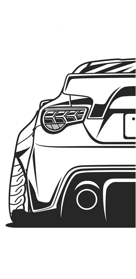 Pin by JoeBushTS10 on Buku sketsa | Cool car drawings, Car silhouette, Car drawings