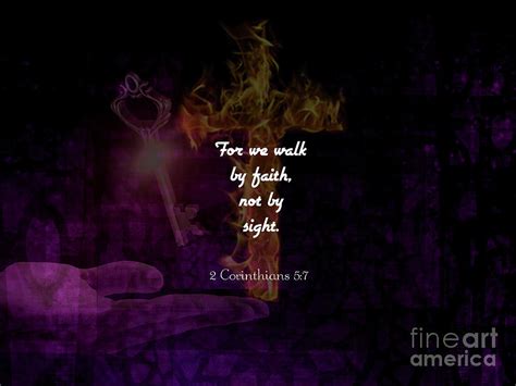 Corinthians Bible Verse Inspirational Faith Quote Painting by Jesus ...