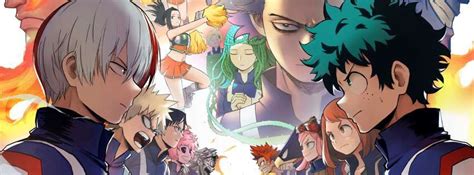 Anime My Hero Academia Sports Festival Showdown Facebook cover Twitter Cover Photo, Anime Cover ...