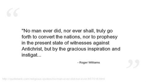 Roger Williams Quotes - YouTube