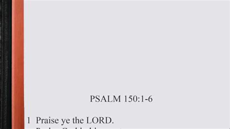 Psalm 150 Kjv