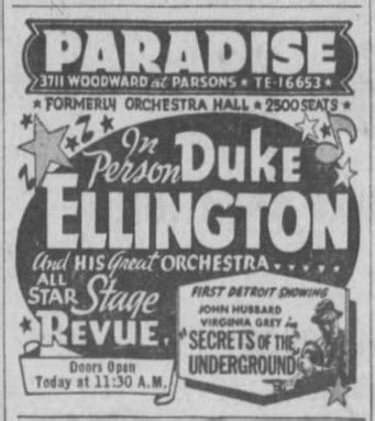 Duke Ellington Orchestra | The Concert Database