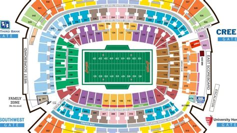 Cleveland Browns Stadium Seating Chart With Rows - Chart Walls