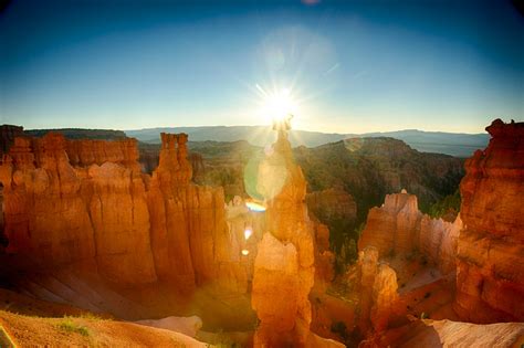 Sunrise Over Hoodoo Free Stock Photo - Public Domain Pictures