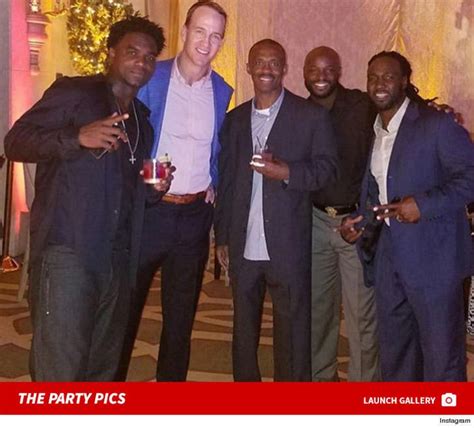 Peyton Manning -- The G.O.A.T. ... at Retirement Parties (PHOTO GALLERY)